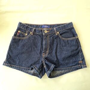 Vintage Guess Jeans DARK BLUE JEAN SHORTS 100% COTTON SIZE 30